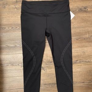 Athleta accelerate laser cut reflective tights